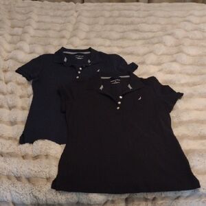 Bundle Of Two Nautica Polo-style Shirts M